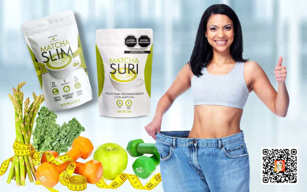Matcha Suri y Matcha Slim - Té verde matcha natural para adelgazar