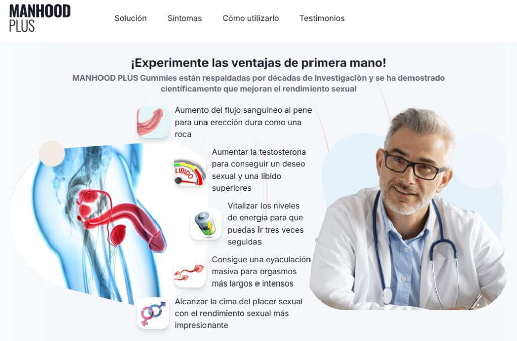 Manhood Plus Gummies México