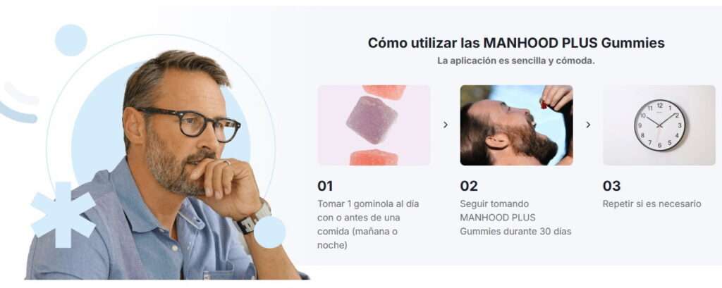 Manhood Plus Gummies México